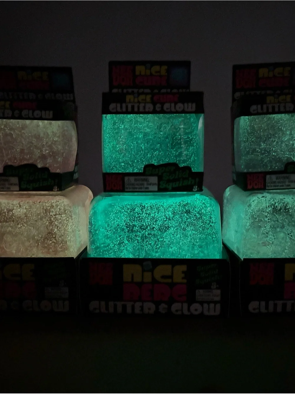 Needoh Glitter & Glow Complete Set